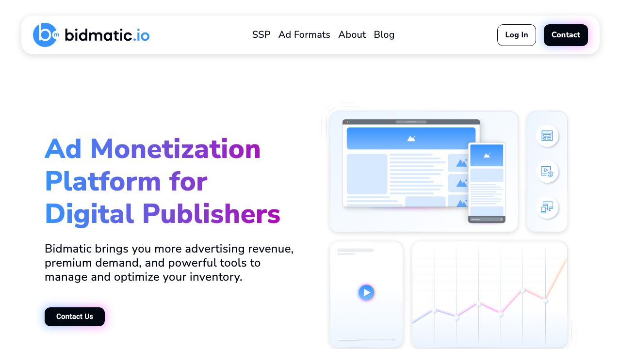 bidmatic.io website screenshot