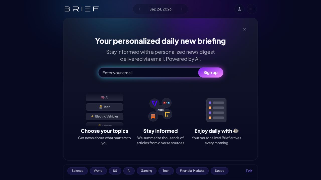 Brief 网站截图