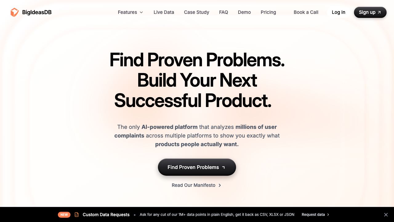 BigIdeasDB 网站截图