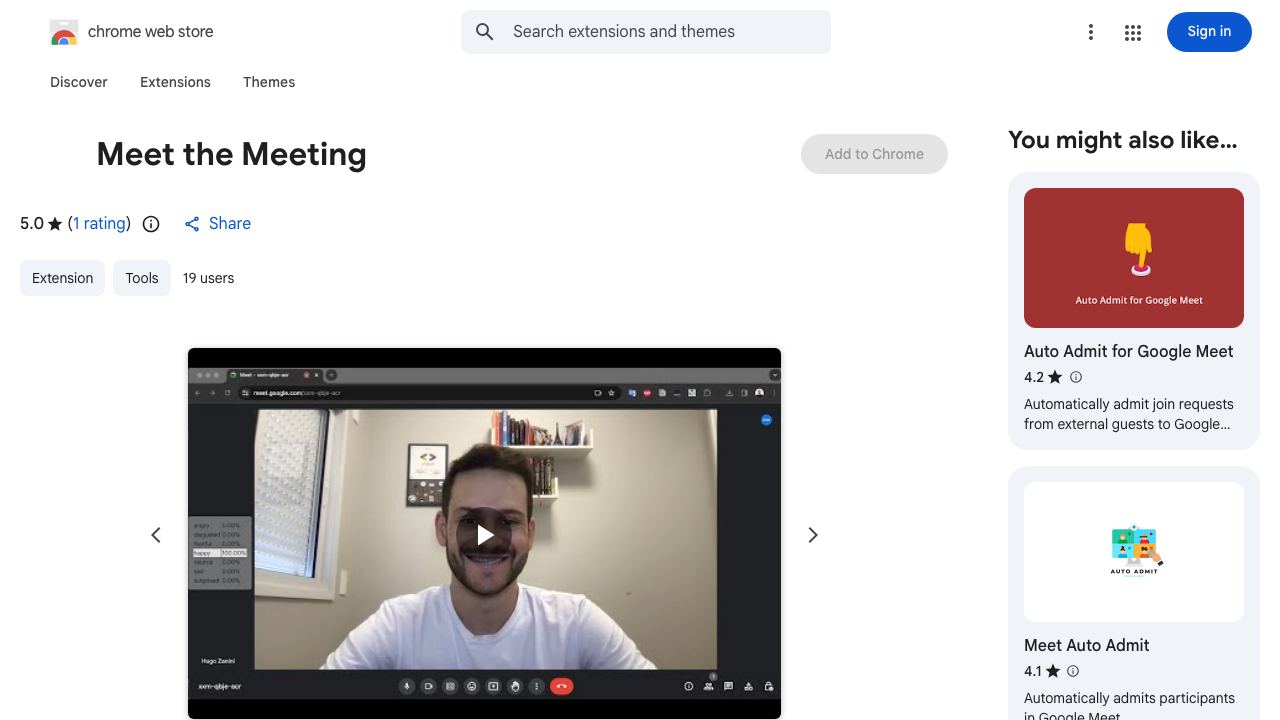 Meet the Meeting 网站截图