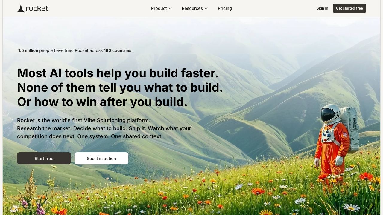 Rocket.new website screenshot