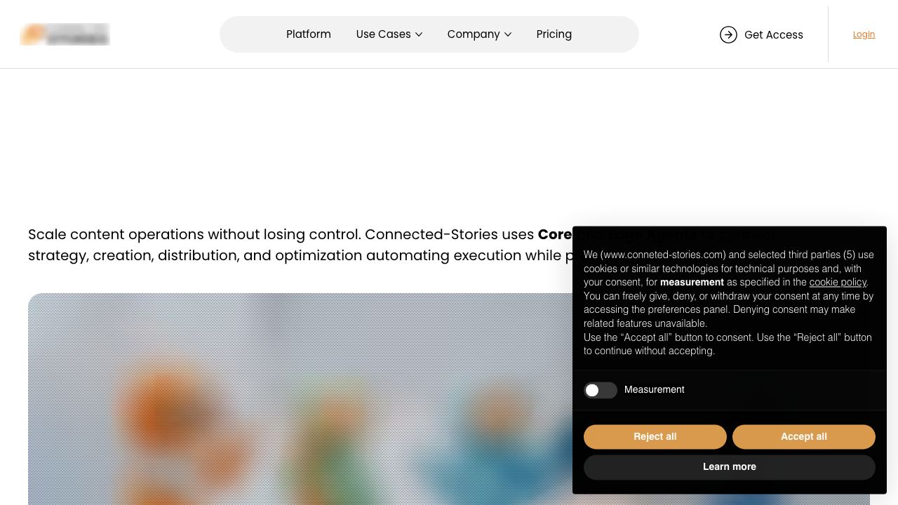 Connected-Stories GenAIssance 网站截图