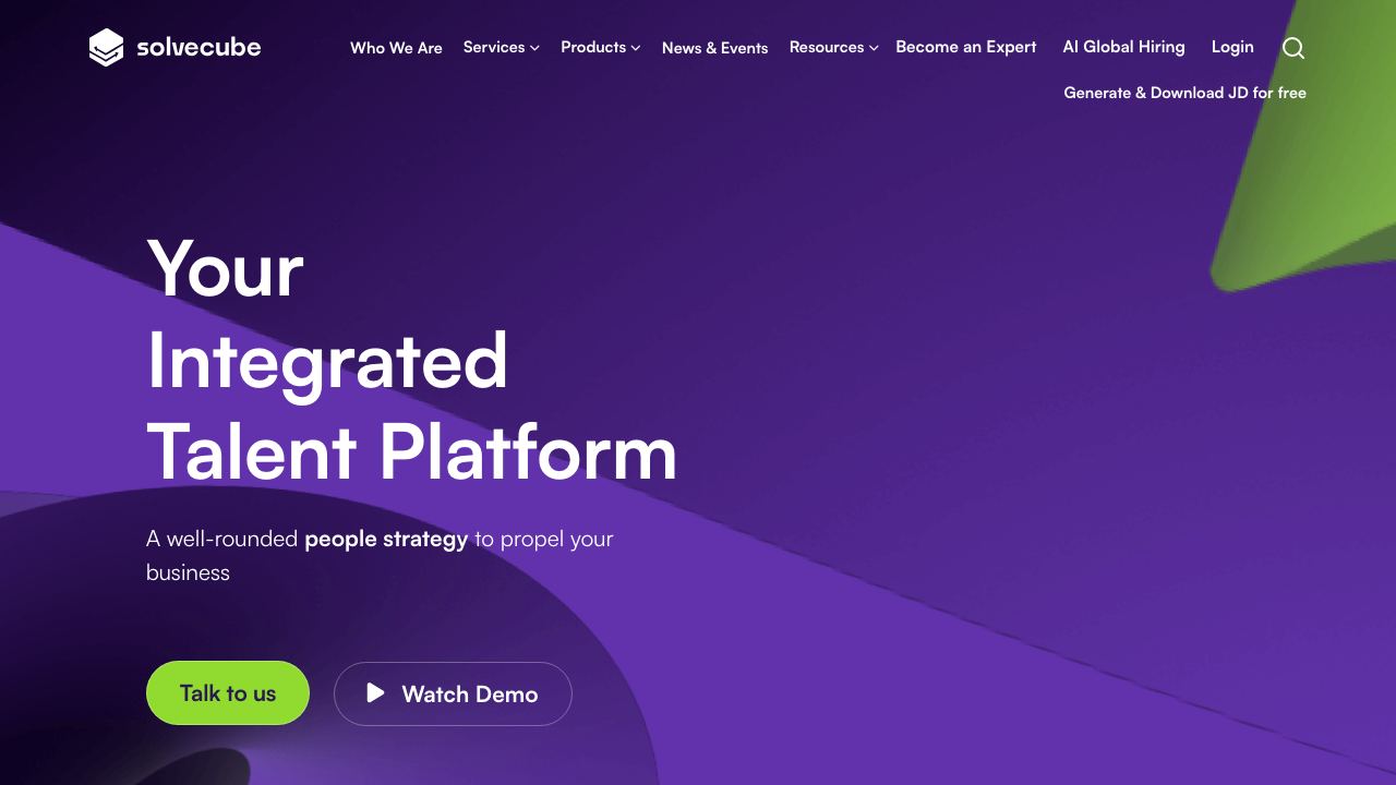 SolveCube website screenshot