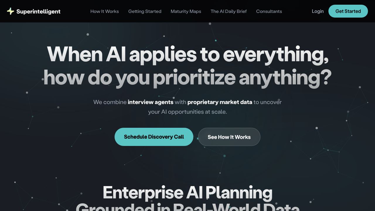 Superintelligent 网站截图