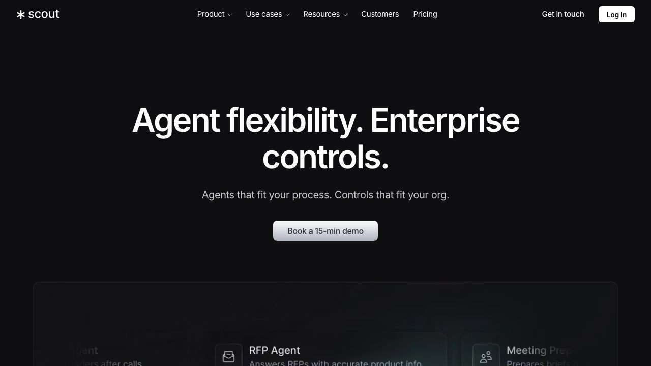 Scout 网站截图