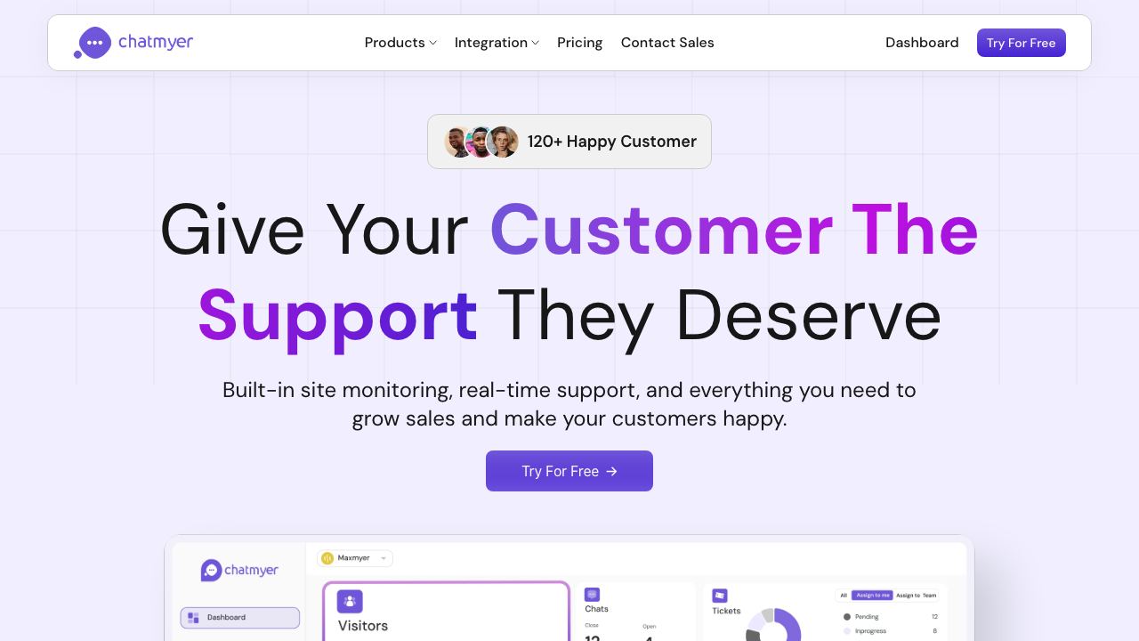 Chatmyer 网站截图