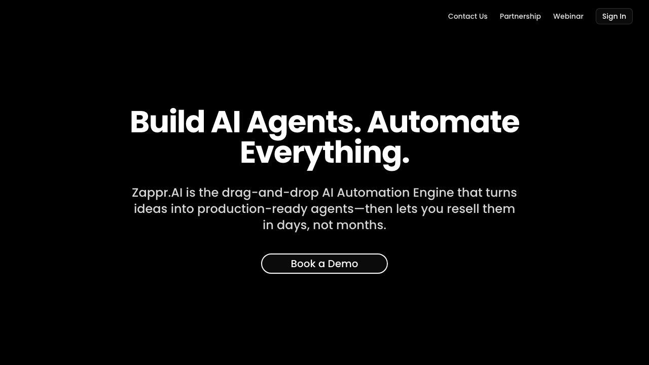 Zappr.AI 网站截图
