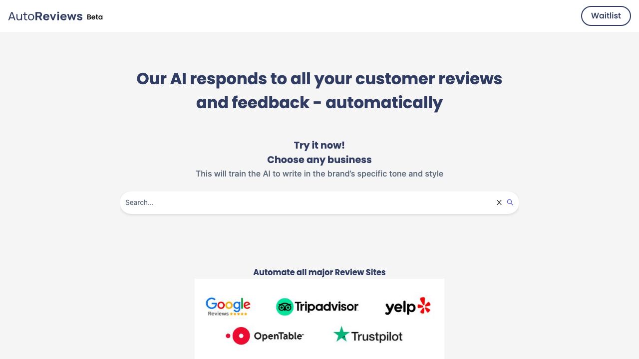 AutoReviews 网站截图