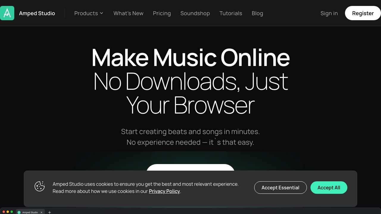 ampedstudio.com 网站截图