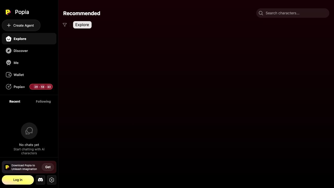 Popia website screenshot