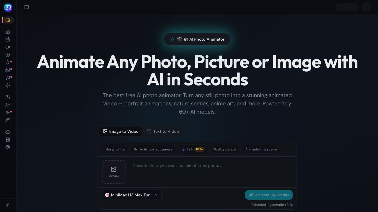 Animate Photo 网站截图
