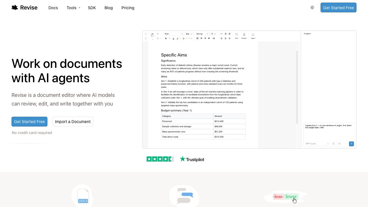 Revise - 1 website screenshot