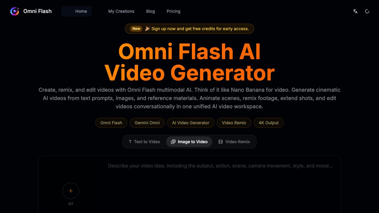 Omni Flash - 4 网站截图