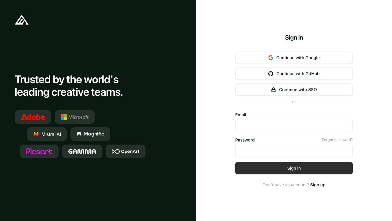 Flux Playground 网站截图