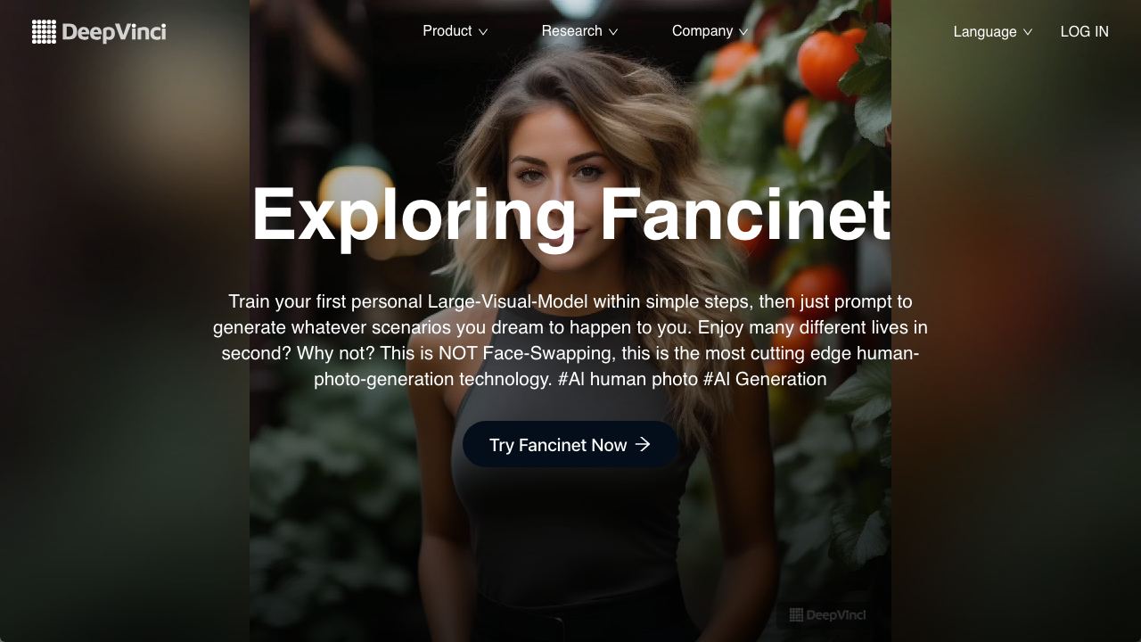Fancinet 网站截图