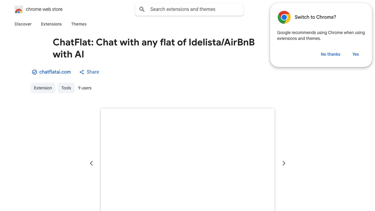 ChatFlat: Chat with any flat of Idelista/AirBnB with AI 网站截图