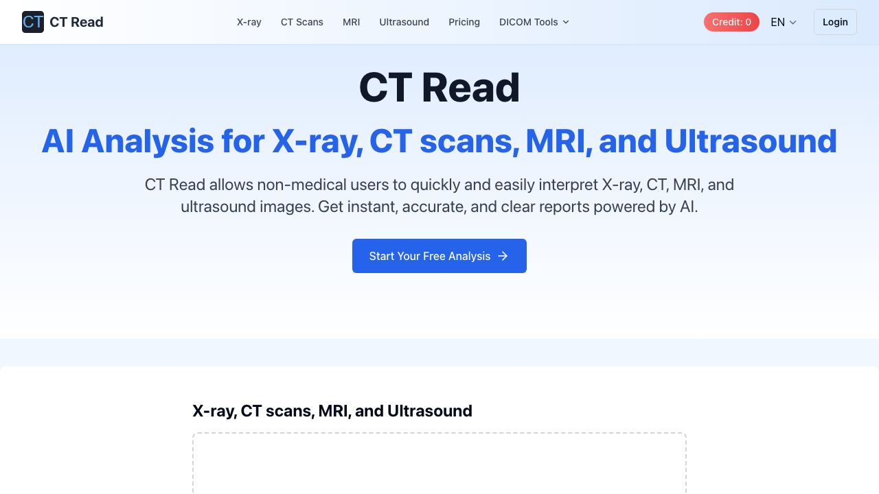 CT Read website screenshot