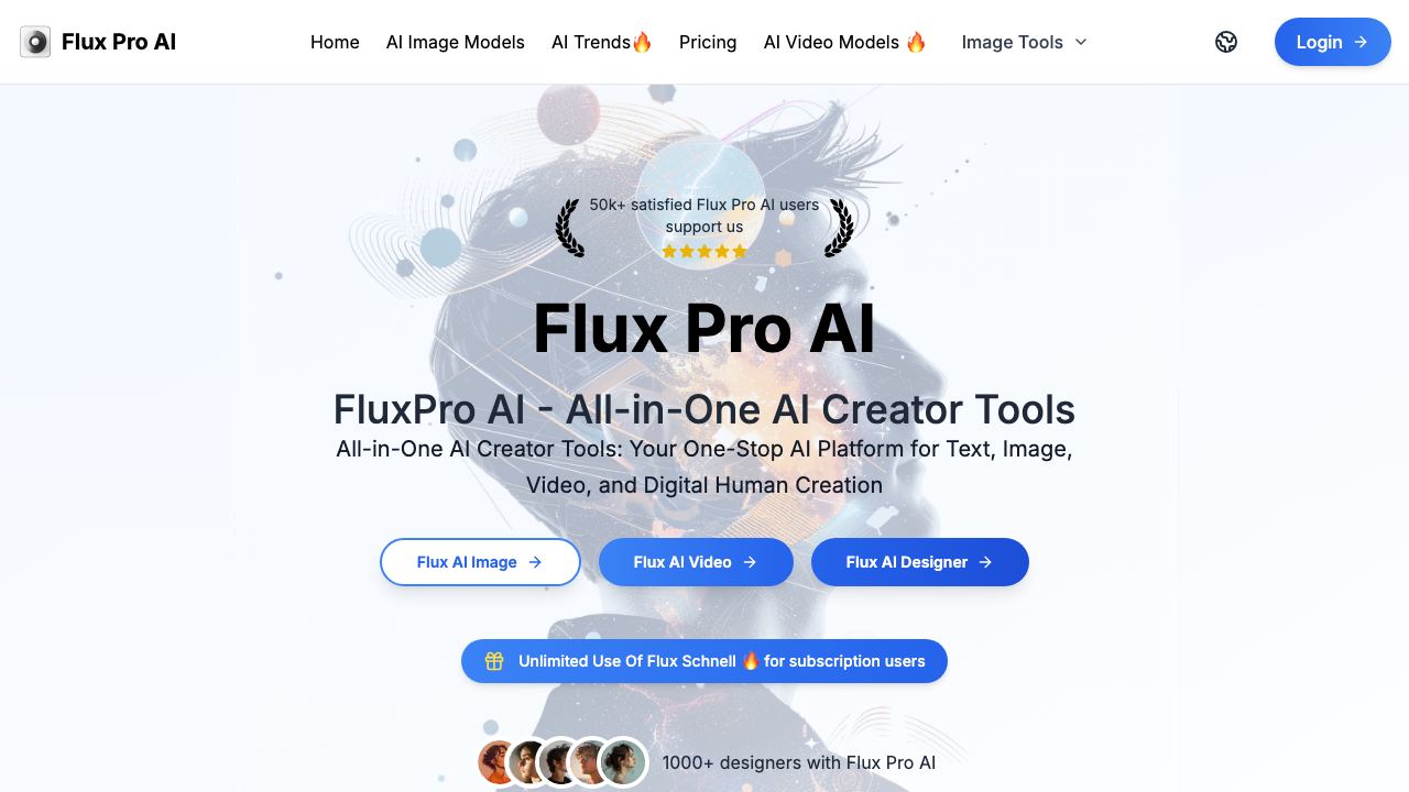 fluxpro.ai 网站截图