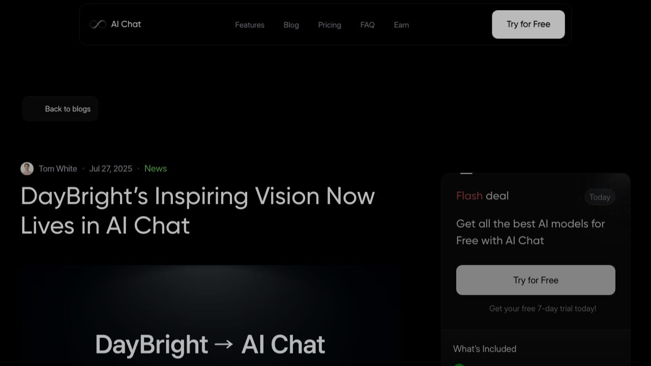 DayBright: Daily Inspiration 网站截图