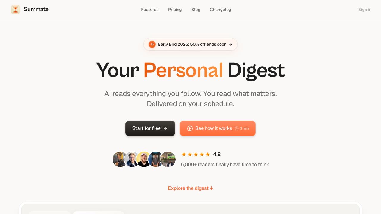 summate.io 网站截图