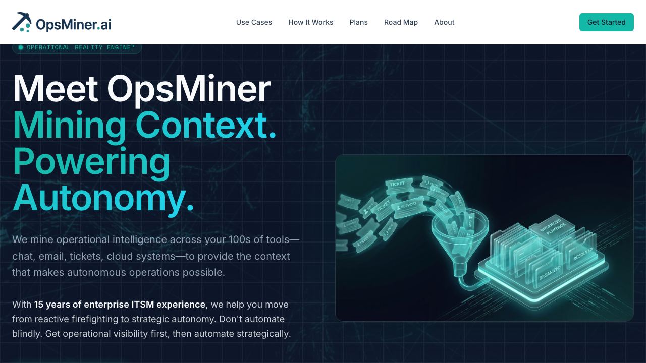 TicketMine.ai 网站截图