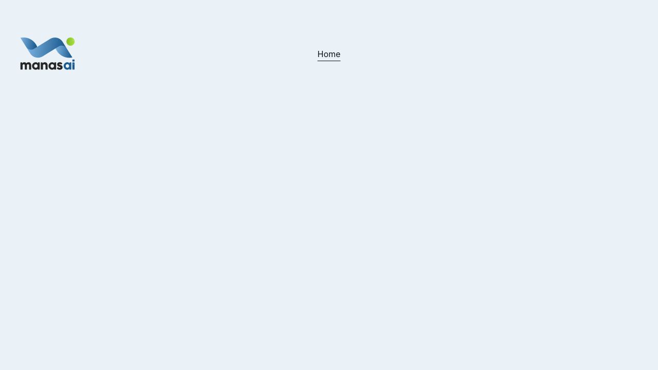 Manas website screenshot