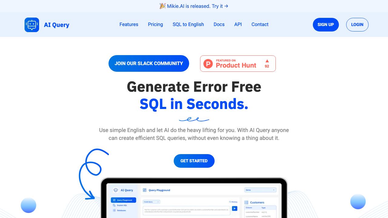 AI Query 网站截图