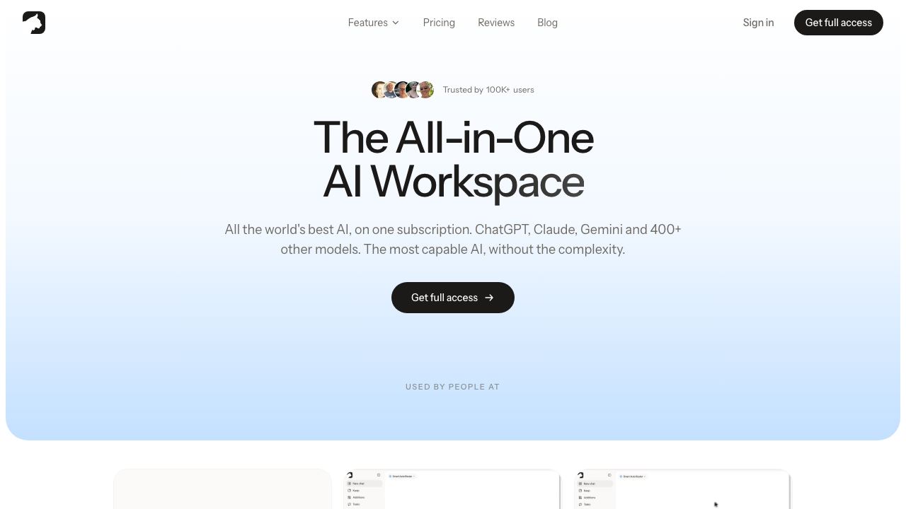 AI Code Creator 网站截图