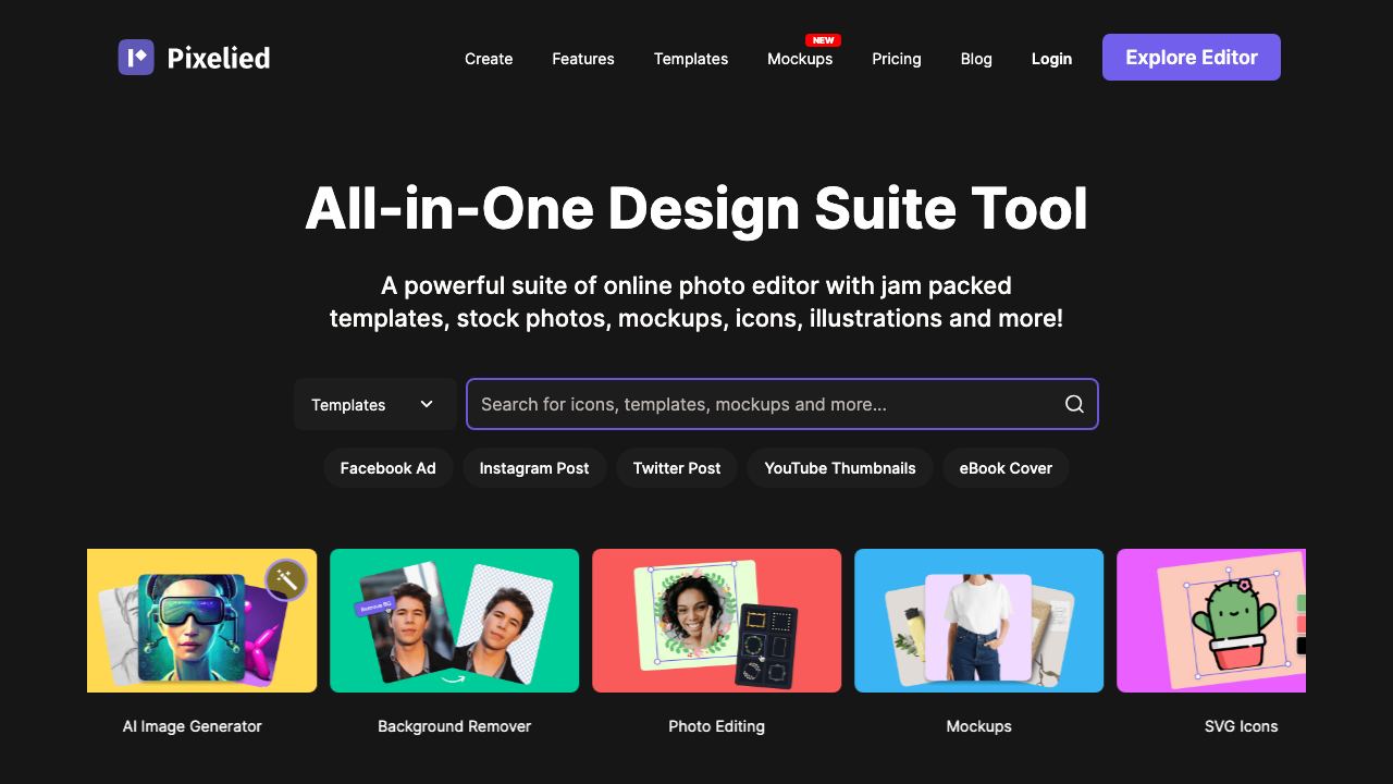 Pixelied Image AI 网站截图