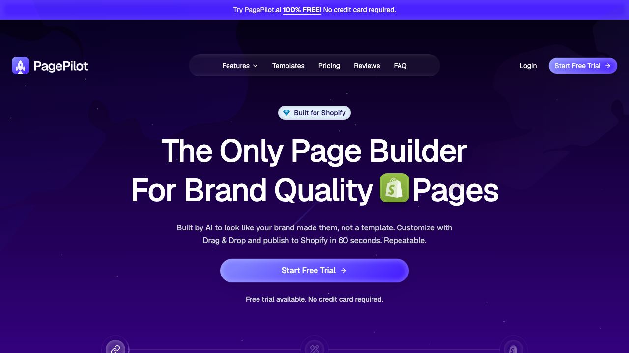 Page Pilot AI website screenshot