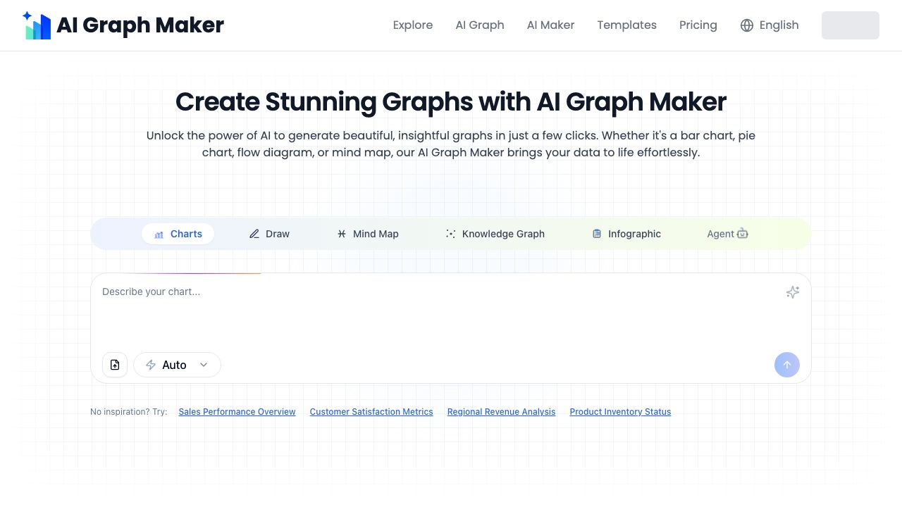 AI graph maker 网站截图