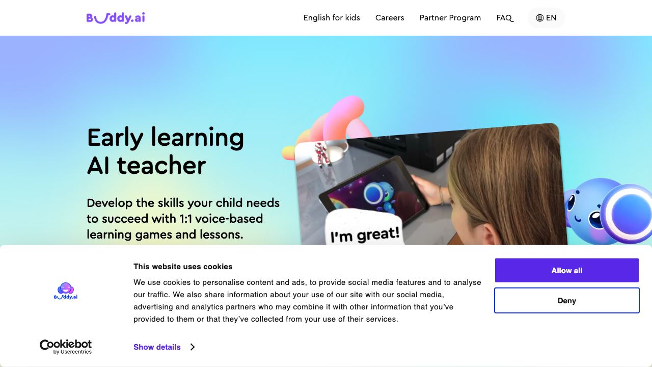 Buddy's Curriculum 网站截图