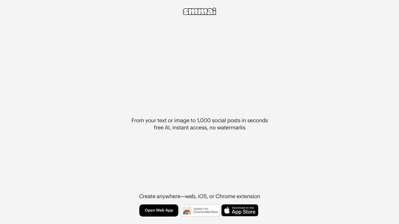 SMMAI: AI Banner Maker 网站截图