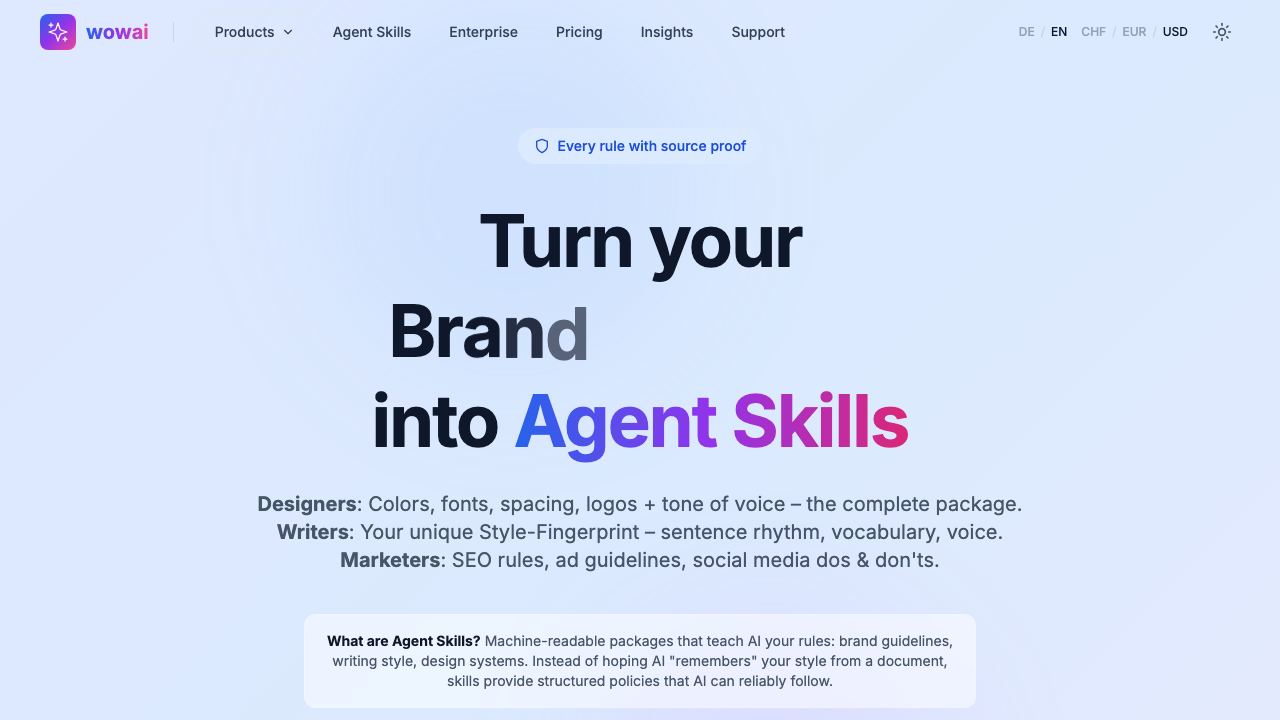 Skills Converter 网站截图