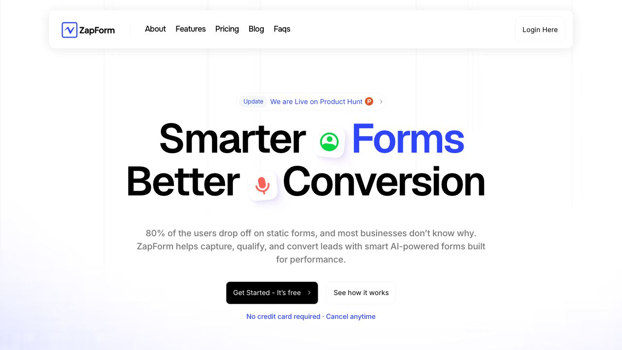ZapForm 网站截图