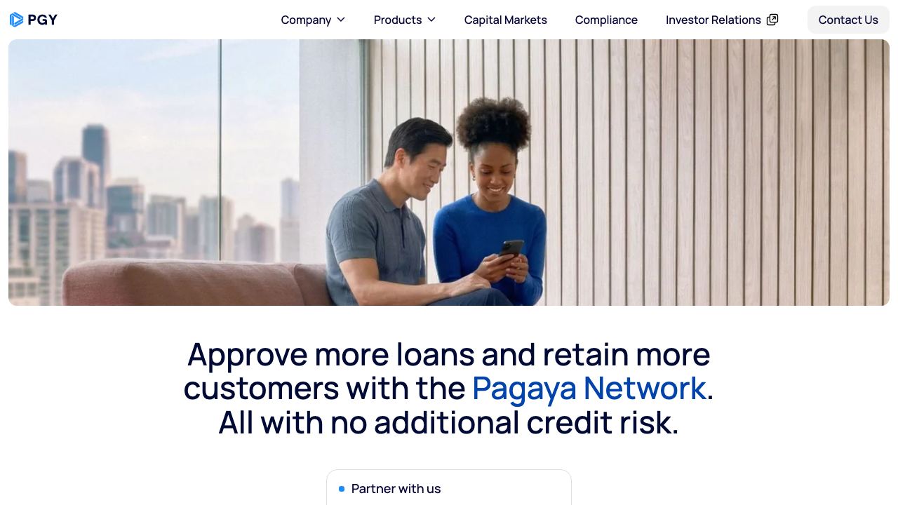 pagaya.com 网站截图