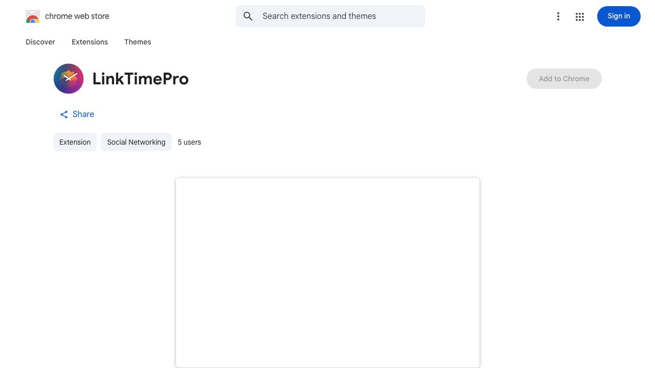LinkTimePro 网站截图