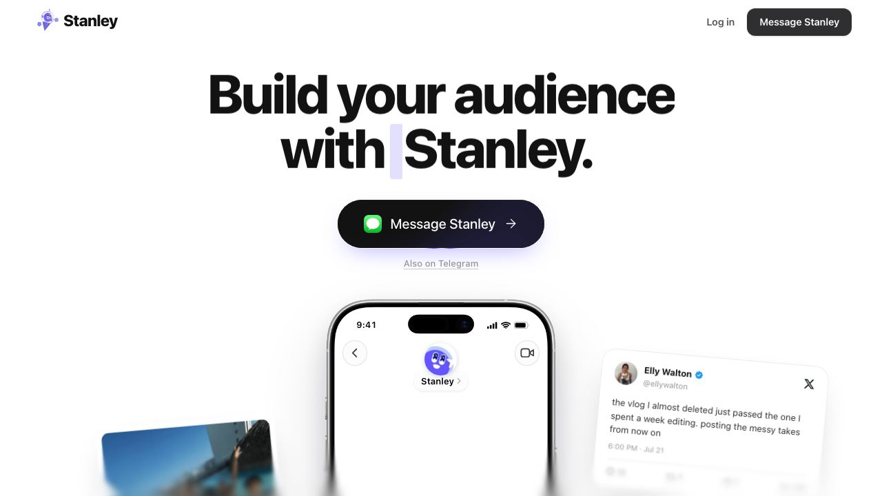 Stanley For 𝕏 网站截图