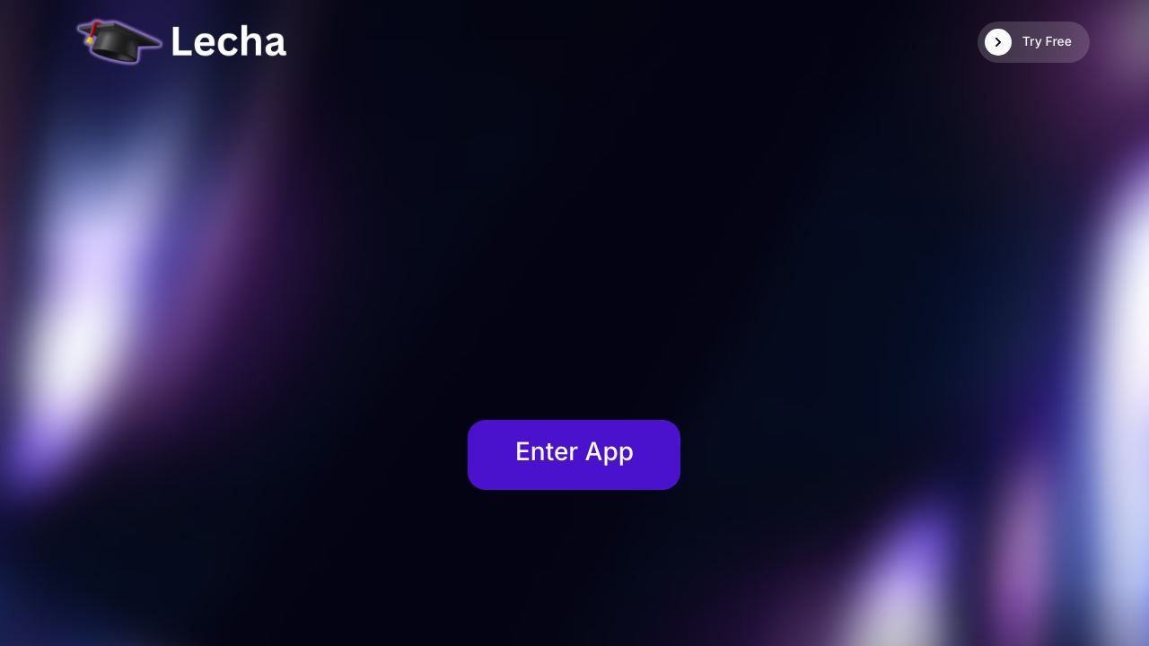 Lecha - AI Note Taker website screenshot