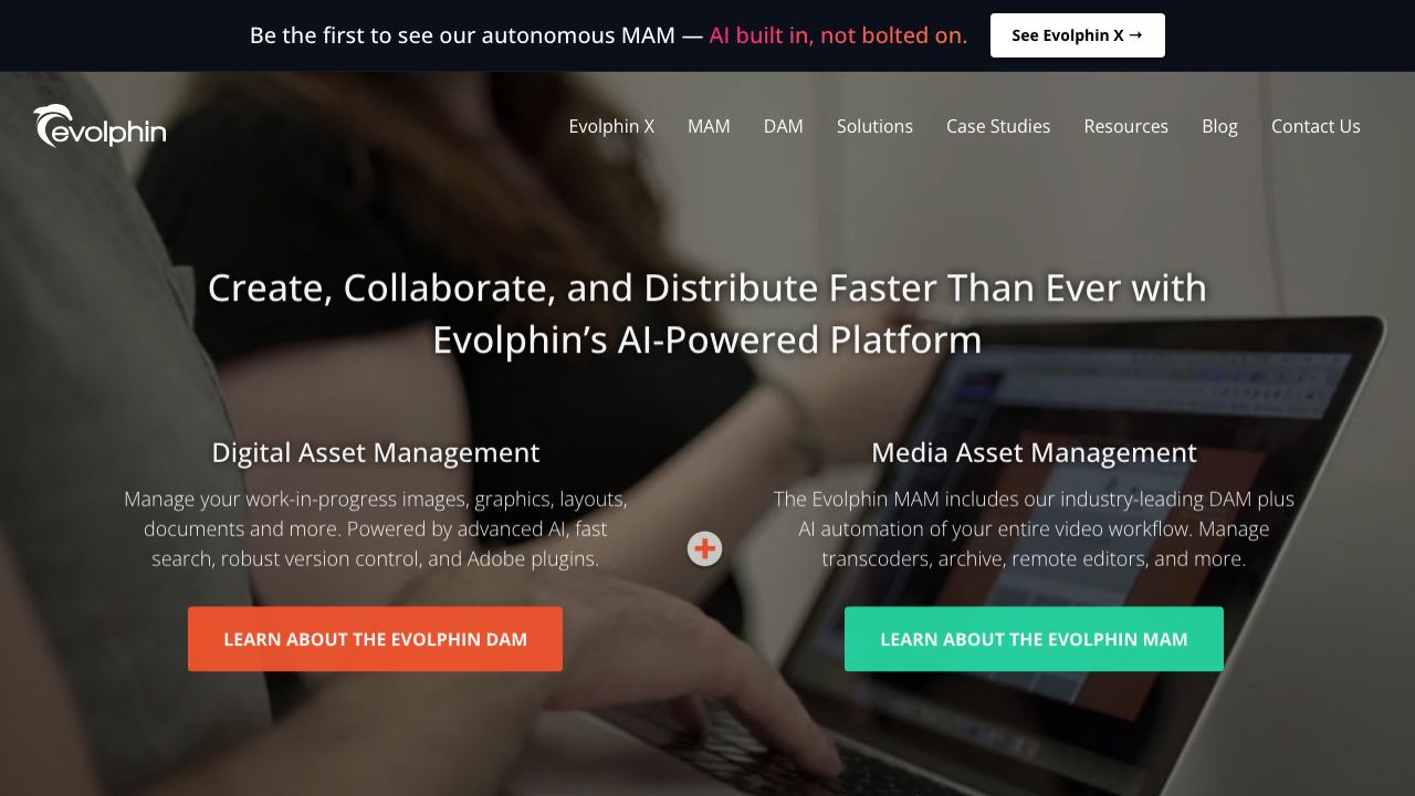 Zoom Media Asset Management System 网站截图