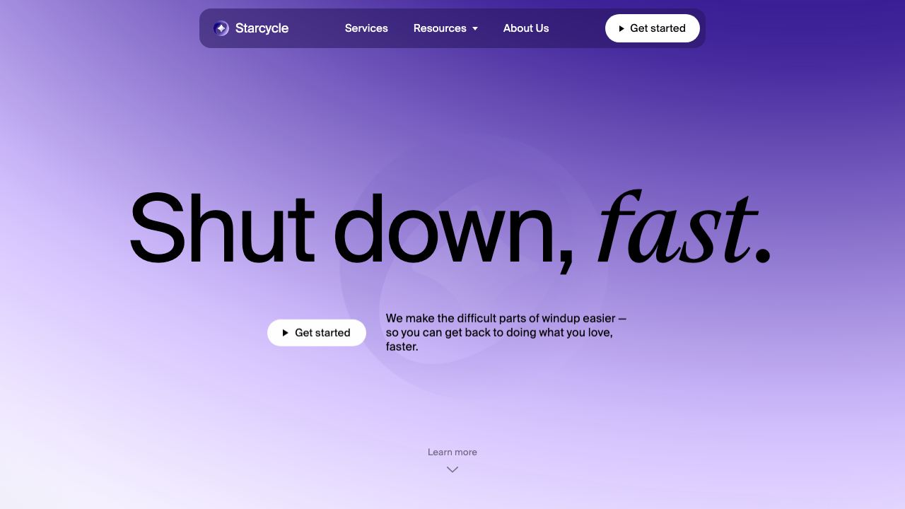 Starcycle website screenshot