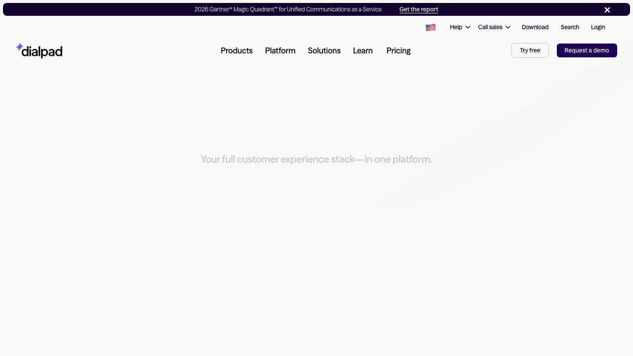 Dialpad 网站截图