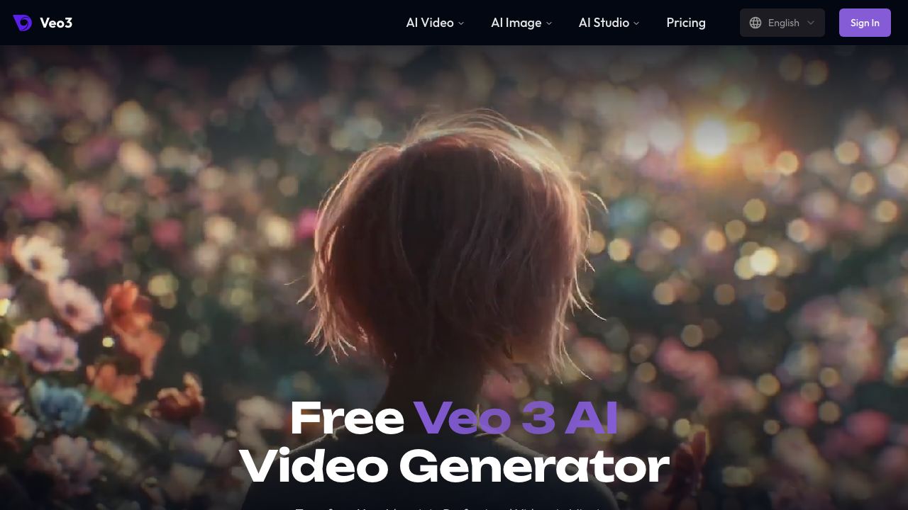 Veo3 AI- 网站截图