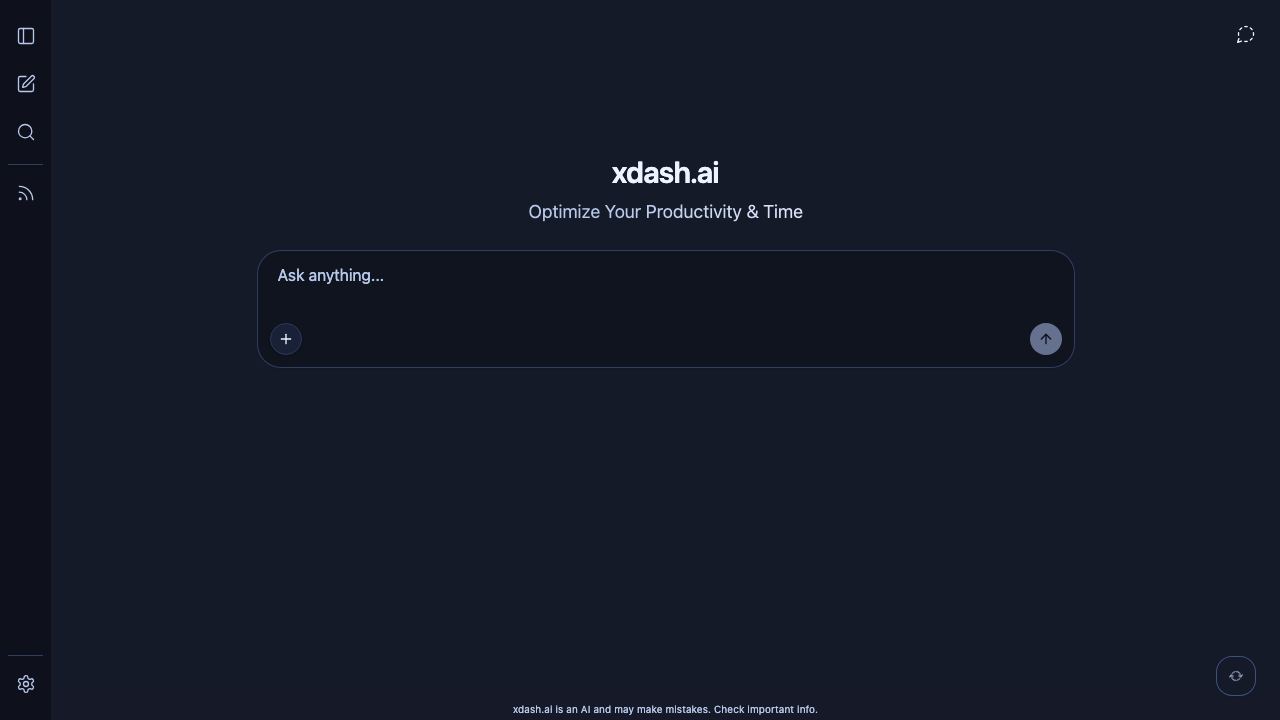 Xdash 网站截图