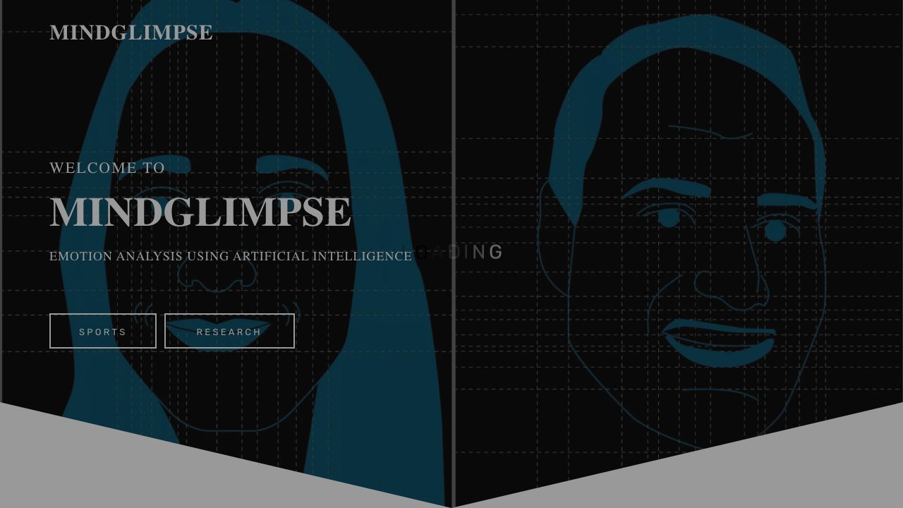 MindGlimpse Sports 网站截图
