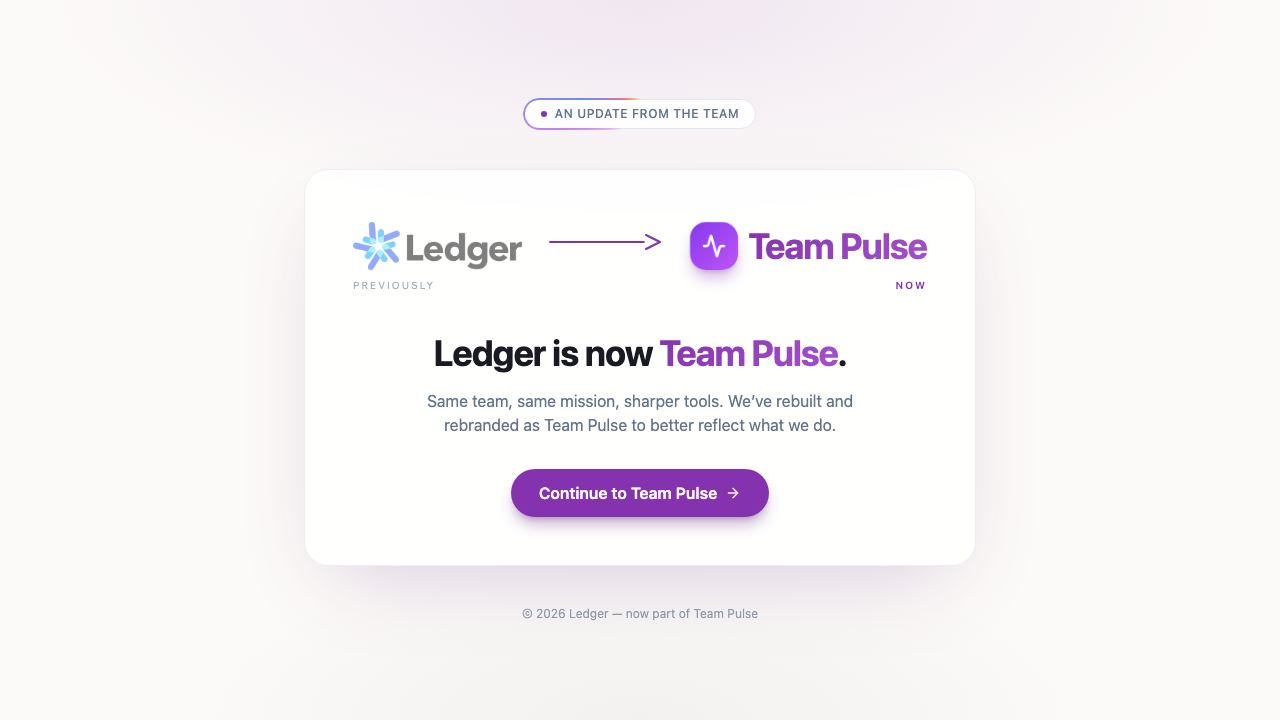 Ledger 网站截图