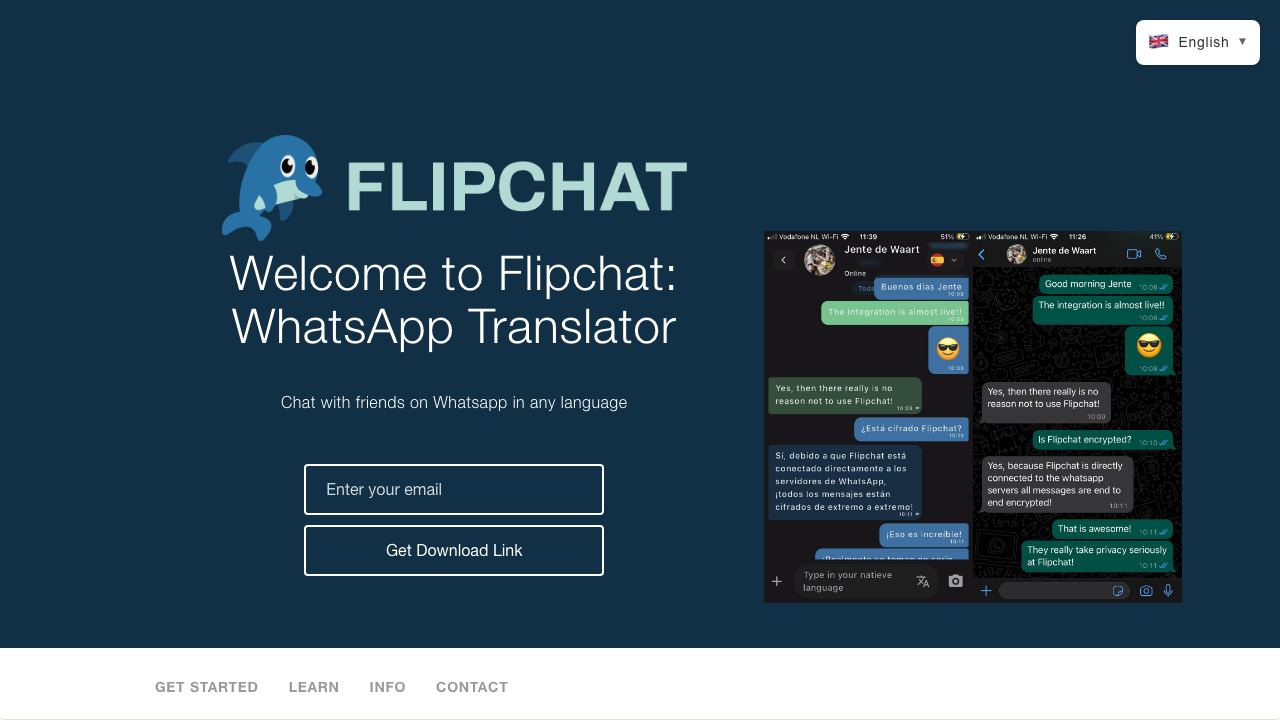 Flipchat 网站截图