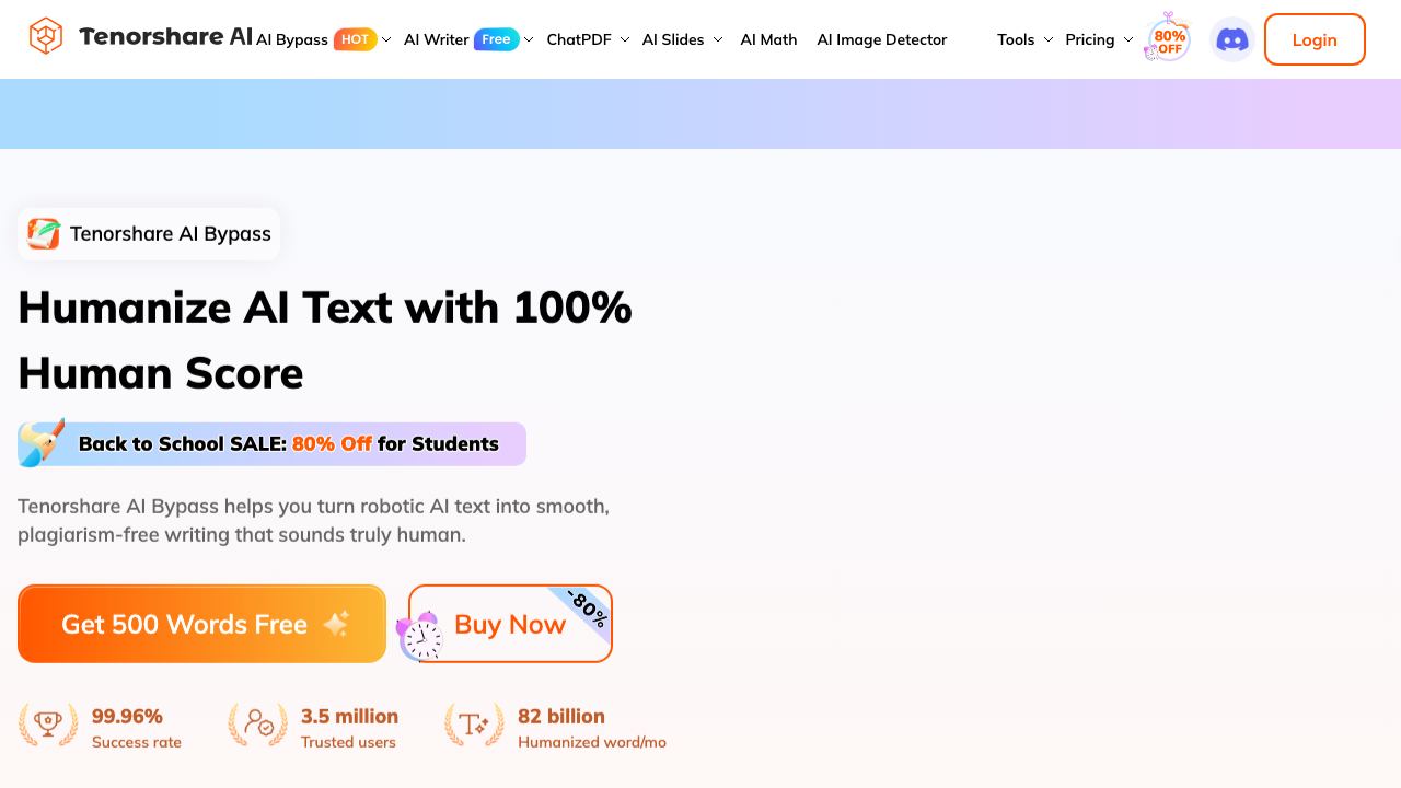 Tenorshare AI 网站截图
