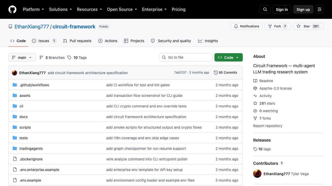 circuit-framework website screenshot