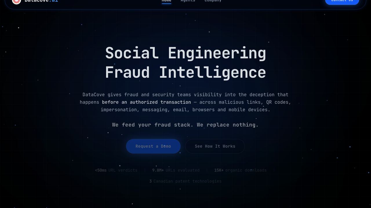 datacove 网站截图